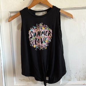 Girls Old Navy Summer Love Keyhole Tank